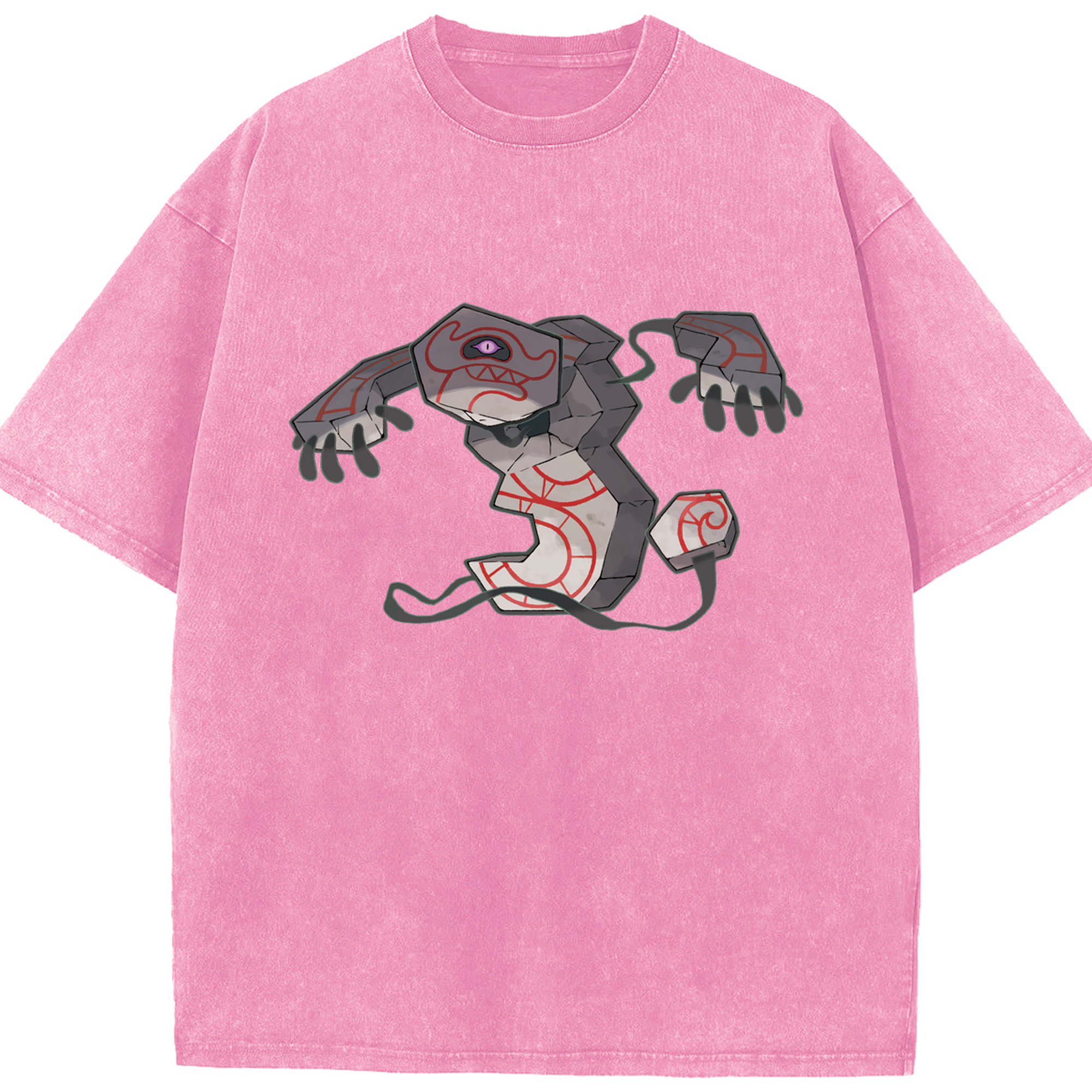 （画像用） ポケットモンスター Pokémon 綿100% ヴィンテージ風 半袖Tシャツ（フロントプリント）
